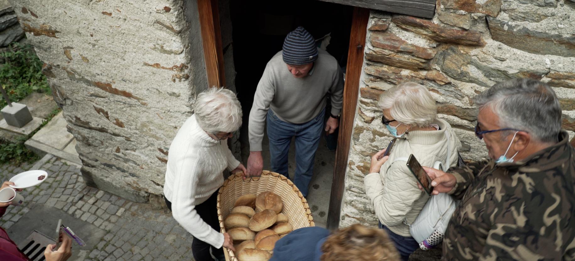 Pane in uscita dal forno