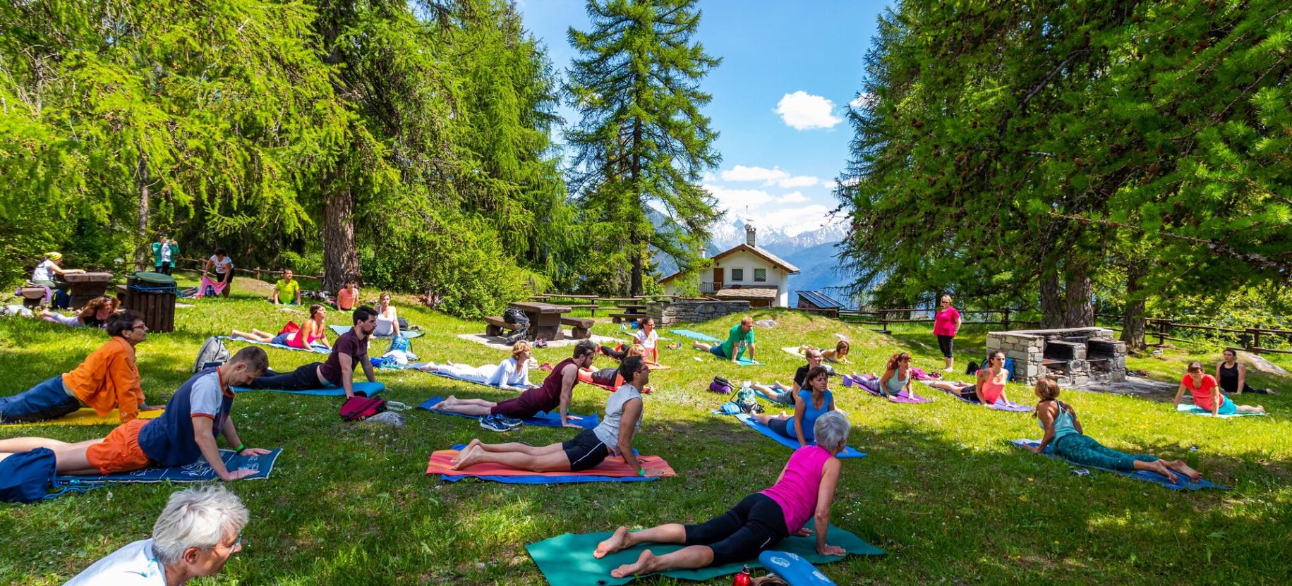 Yoga Mountain Days in Gressoney