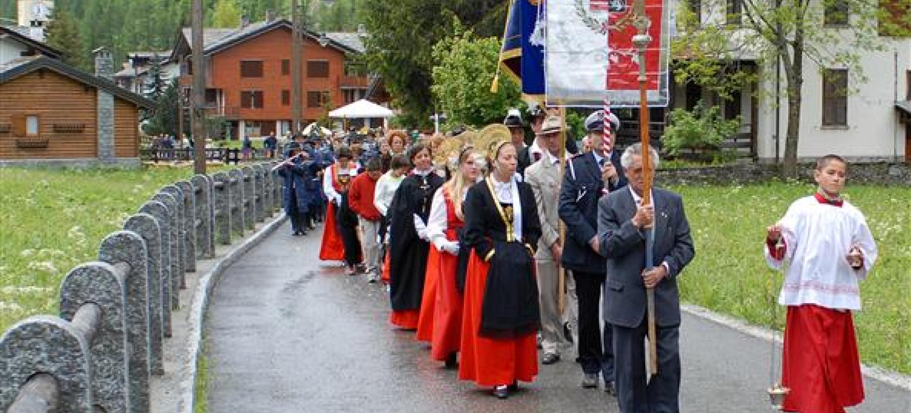 Gressoney-La-Trinité's Patron Saint's days