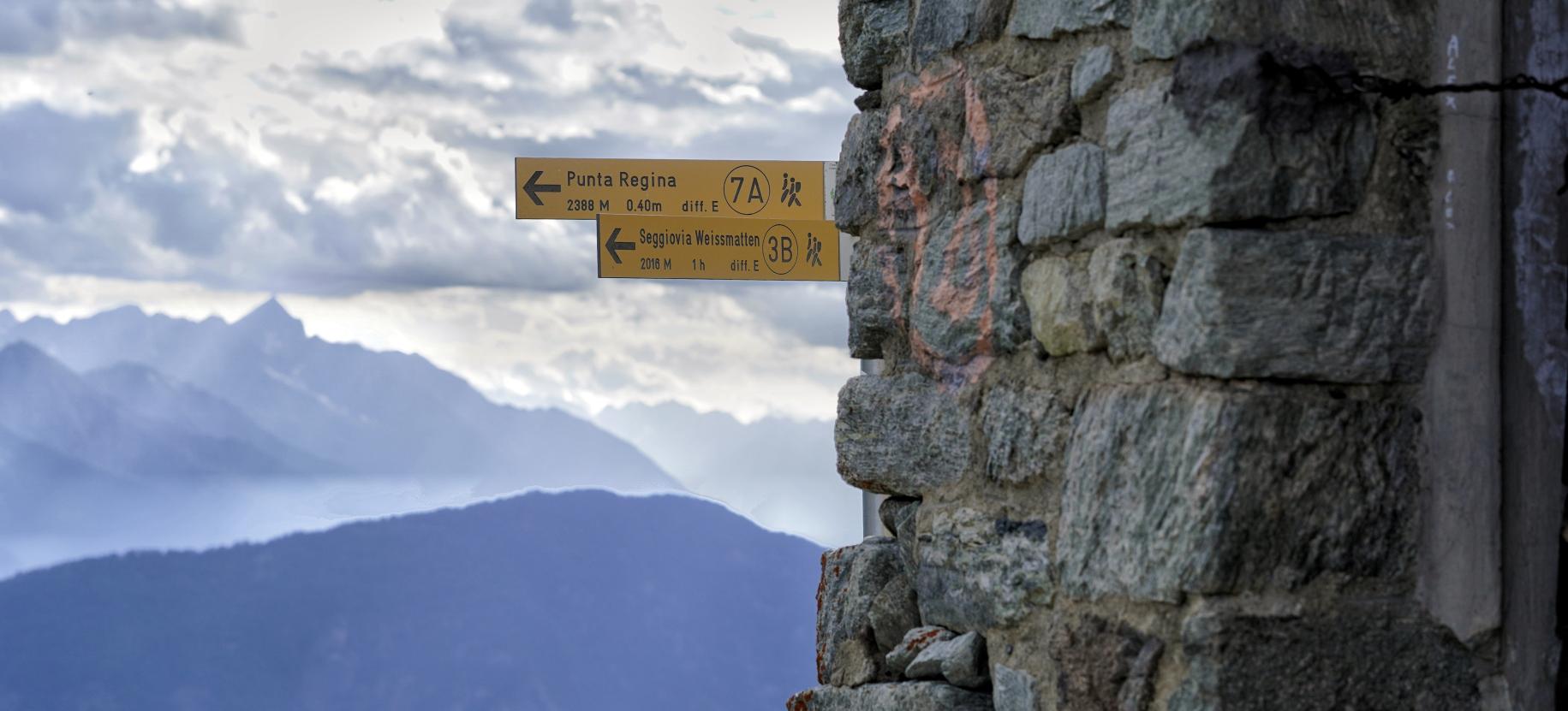 Colle Ranzola verso Punta Regina