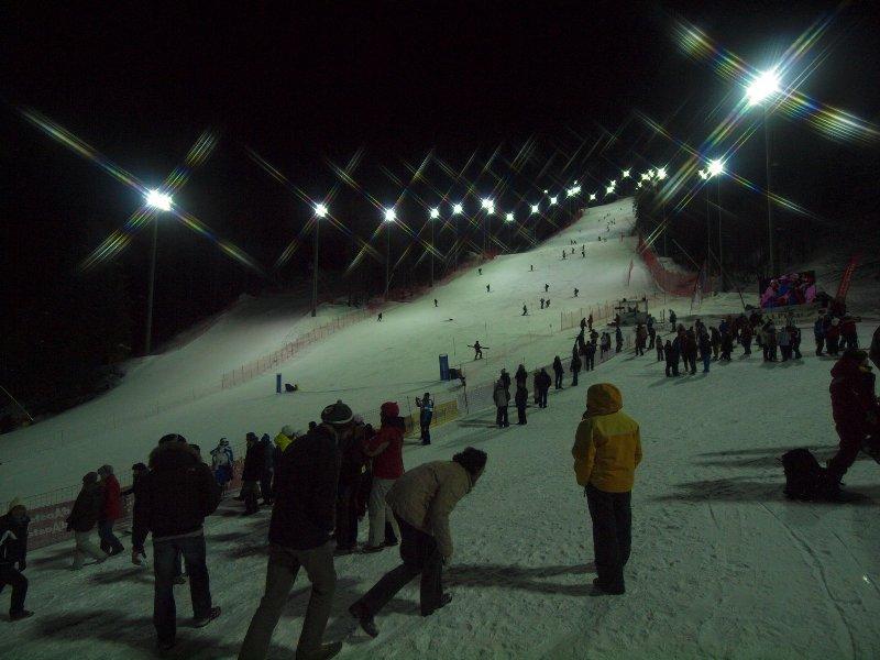 Descente aux flambeaux pour fêter le Nouvel An