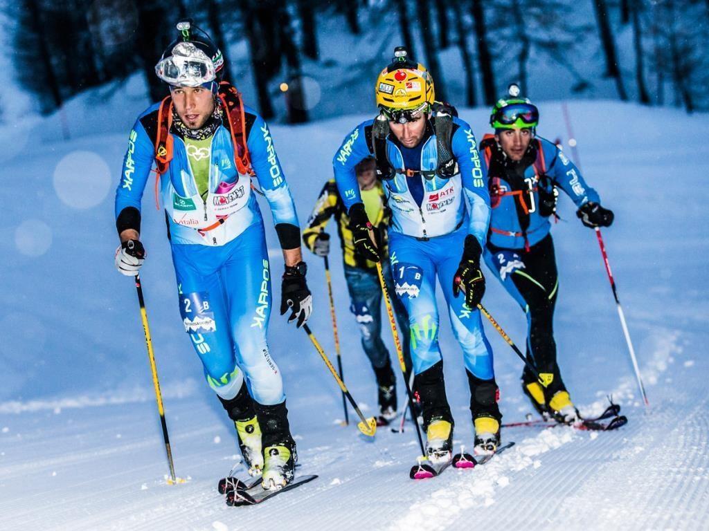 Sci alpinismo in notturna nel comprensorio Monterosa Ski