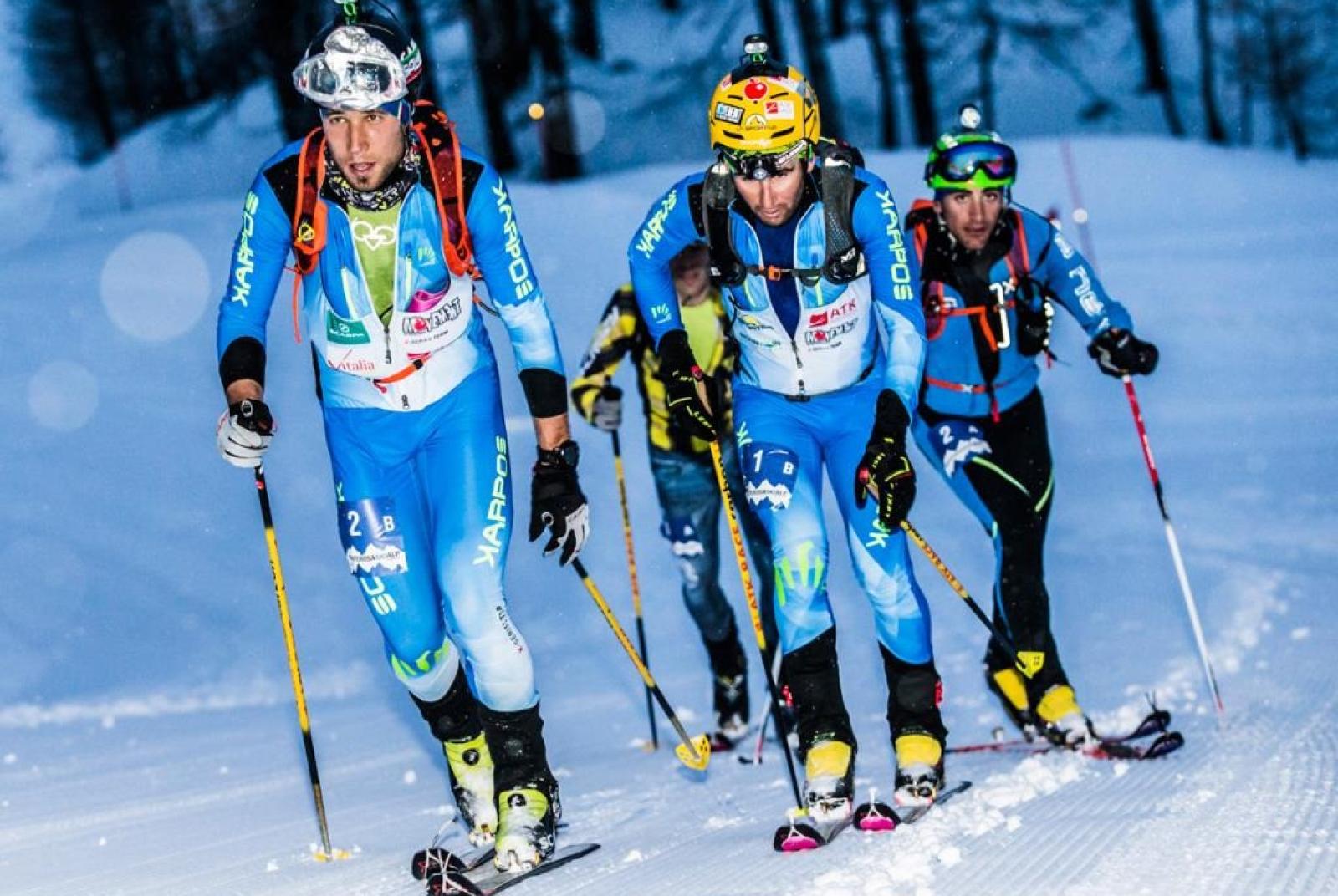 Sci alpinismo in notturna nel Monterosa Ski