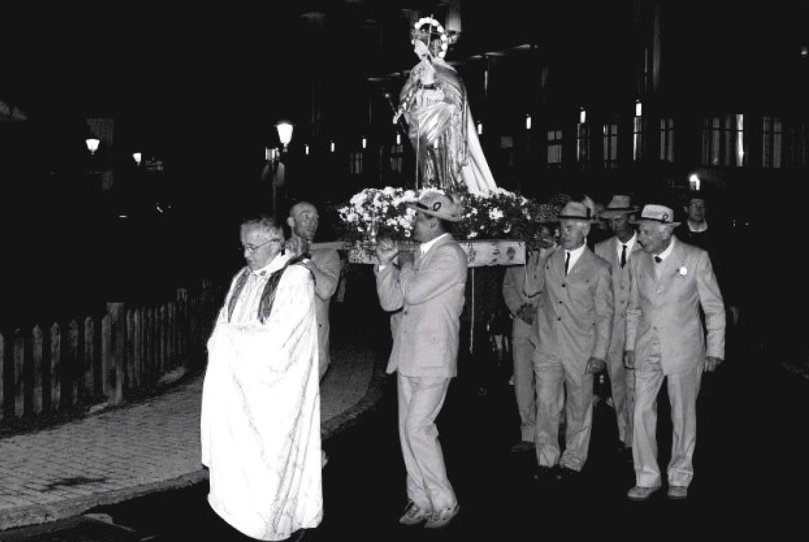The Assumption procession and Festival of the alpine guides