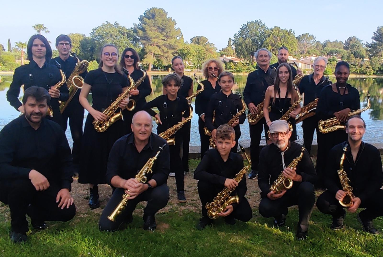 Ensemble de saxophones de Grasse concert