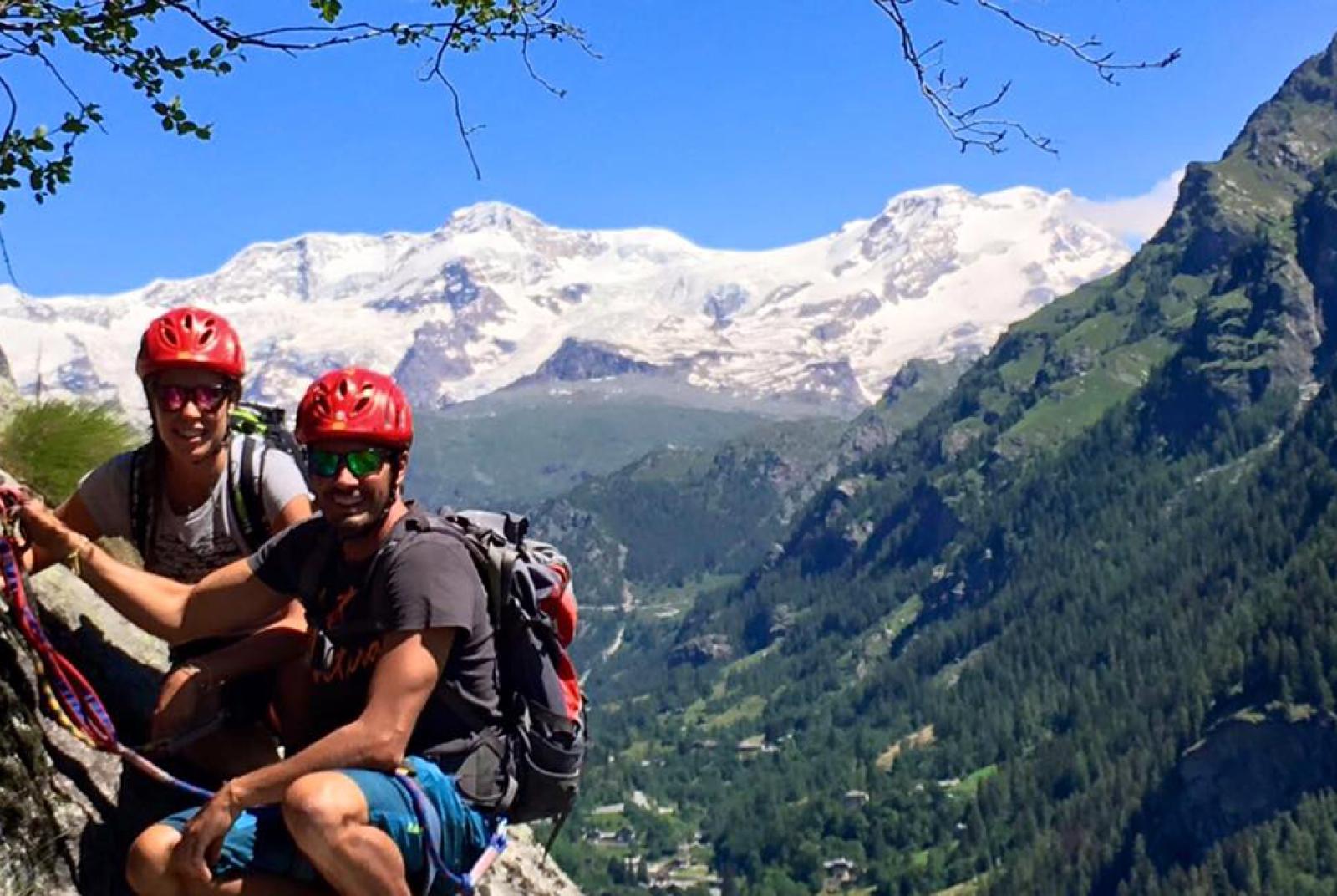 DÉCOUVREZ LES VOIES FERRATA DE GRESSONEY AVEC LES GUIDES ALPINES